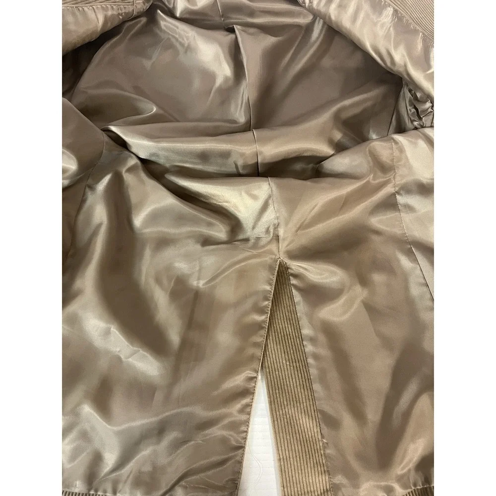 Unbranded Corduroy Blazer Mens‎ Large Tan Brown Two Button Sport Coat Jacket